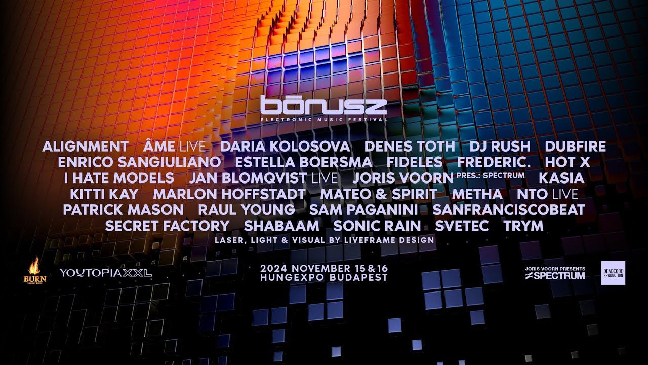 Bónusz Electronic Music Festival 2024 - official aftermovie
